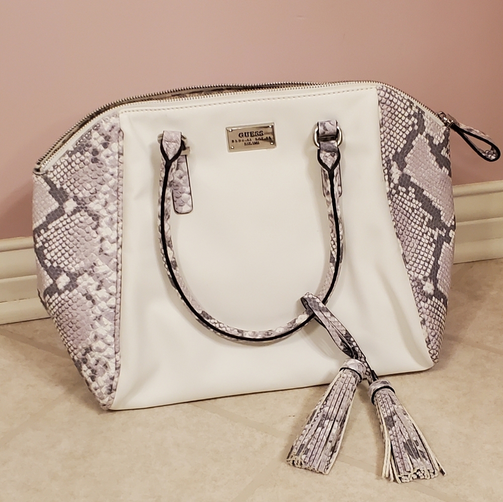 GUESS Snake Skin Print Purse